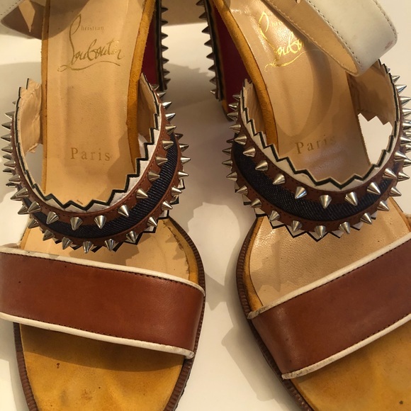 Christian Louboutin Multi Colour Sandals - Picture 2 of 7